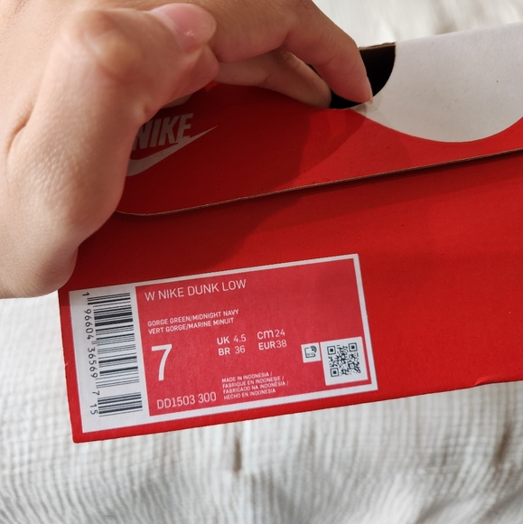 NIKE Low Dunks Gorge Green Retro - Picture 4 of 4